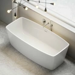 Albert Freestanding Stone Bath 1700mm -LUSSOSTONE Shop albert freestanding stone bath 1700mm p14 21640 zoom