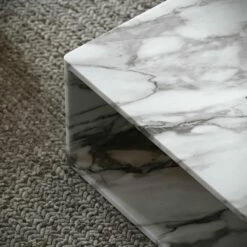 Azzurra Arabescato Marble Coffee Table 800mm -LUSSOSTONE Shop azzurra arabescato marble coffee table 800mm p5267 34159 zoom