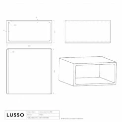 Azzurra Arabescato Marble Coffee Table 800mm -LUSSOSTONE Shop azzurra arabescato marble coffee table 800mm p5267 46441 zoom