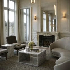 Azzurra Carrara Marble Coffee Table 800mm -LUSSOSTONE Shop azzurra carrara marble coffee table 800mm p5268 34188 zoom