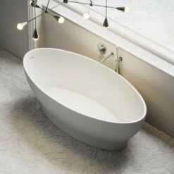 Calice Freestanding Stone Bath 1700mm -LUSSOSTONE Shop calice freestanding stone bath 1700mm p2746 21538 zoom