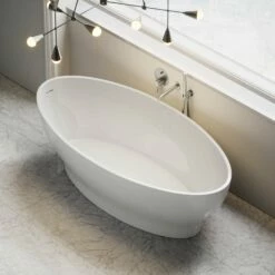 Calice Freestanding Stone Bath 1700mm -LUSSOSTONE Shop calice freestanding stone bath 1700mm p2746 21540 zoom