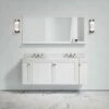 Charsley Carrara Marble Wall Mounted Vanity Unit (Matte White) 1600mm 1 Charsley Carrara Marble Wall Mounted Vanity Unit (Matte White) 1600mm -LUSSOSTONE Shop charsley carrara marble wall mounted vanity unit matte white 1600mm p3657 18298 zoom
