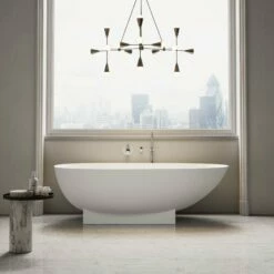 Cocoon Freestanding Stone Bath 1800mm