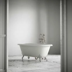 Connaught Matte Cream Roll Top Cast Iron Bath 1675mm 10 Connaught Matte Cream Roll Top Cast Iron Bath 1675mm -LUSSOSTONE Shop connaught matte cream roll top cast iron bath 1675mm p3829 20846 zoom