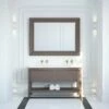 Dorchester Light Wenge Mirror 1500mm