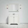 Eaton Carrara Marble Floorstanding Vanity Unit (Matte Cream) 1000mm -LUSSOSTONE Shop eaton carrara marble floorstanding vanity unit matte cream 1000mm p3769 18767 zoom