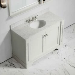 Eaton Carrara Marble Floorstanding Vanity Unit (Matte Cream) 1200mm 11 Eaton Carrara Marble Floorstanding Vanity Unit (Matte Cream) 1200mm -LUSSOSTONE Shop eaton carrara marble floorstanding vanity unit matte cream 1200mm p3771 18783 zoom