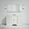 Eaton Carrara Marble Floorstanding Vanity Unit (Matte Cream) 1400mm 1 Eaton Carrara Marble Floorstanding Vanity Unit (Matte Cream) 1400mm -LUSSOSTONE Shop eaton carrara marble floorstanding vanity unit matte cream 1400mm p3772 22671 zoom