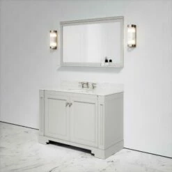 Eaton Carrara Marble Floorstanding Vanity Unit (Matte Stone) 1200mm -LUSSOSTONE Shop eaton carrara marble floorstanding vanity unit matte stone 1200mm p3775 18789 zoom