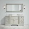 Eaton Carrara Marble Floorstanding Vanity Unit (Matte Stone) 1600mm -LUSSOSTONE Shop eaton carrara marble floorstanding vanity unit matte stone 1600mm p3774 22679 zoom
