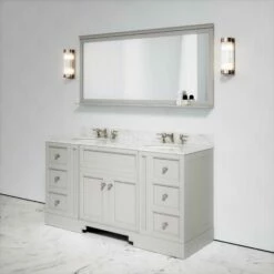 Eaton Carrara Marble Floorstanding Vanity Unit (Matte Stone) 1600mm 11 Eaton Carrara Marble Floorstanding Vanity Unit (Matte Stone) 1600mm -LUSSOSTONE Shop eaton carrara marble floorstanding vanity unit matte stone 1600mm p3774 22680 zoom