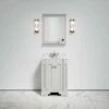 Eaton Carrara Marble Floorstanding Vanity Unit (Matte Stone) 600mm -LUSSOSTONE Shop eaton carrara marble floorstanding vanity unit matte stone 600mm p3768 18591 zoom