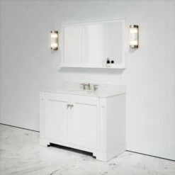 Eaton Carrara Marble Floorstanding Vanity Unit (Matte White) 1200mm -LUSSOSTONE Shop eaton carrara marble floorstanding vanity unit matte white 1200mm p3762 18779 zoom