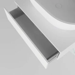 Edge Wall Hung Vanity Drawer Unit 600mm -LUSSOSTONE Shop edge wall hung vanity drawer unit 600mm p1042 10416 zoom