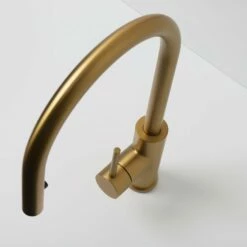 Elegance Pull Out Kitchen Mixer Tap Brushed Gold -LUSSOSTONE Shop elegance pull out kitchen mixer tap brushed gold p1891 11641 zoom