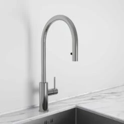 Elegance Pull Out Kitchen Mixer Tap Chrome