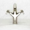 Eton Polished Nickel Tall Basin Mixer Tap