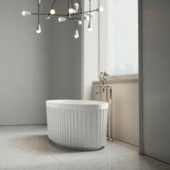 Jadore I Freestanding Fluted Stone Bath Matte Finish 1700mm 8 Jadore I Freestanding Fluted Stone Bath Matte Finish 1700mm -LUSSOSTONE Shop jadore i freestanding fluted stone bath matte finish 1700mm p5068 28083 zoom