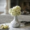 Lamora Carrara Marble Oval Vase 300mm -LUSSOSTONE Shop lamora carrara marble oval vase 300mm p5315 35274 zoom