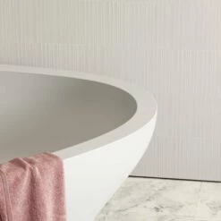 Lissoni Freestanding Corner Stone Bath 1780mm -LUSSOSTONE Shop lissoni freestanding corner stone bath 1780mm p1073 27823 zoom