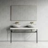 Lomazzo Countertop Vanity Unit Carrara Marble 1400mm -LUSSOSTONE Shop lomazzo countertop vanity unit carrara marble 1400mm p5029 27632 image