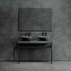 Lomazzo Countertop Vanity Unit Pietra Grey Marble 1200mm