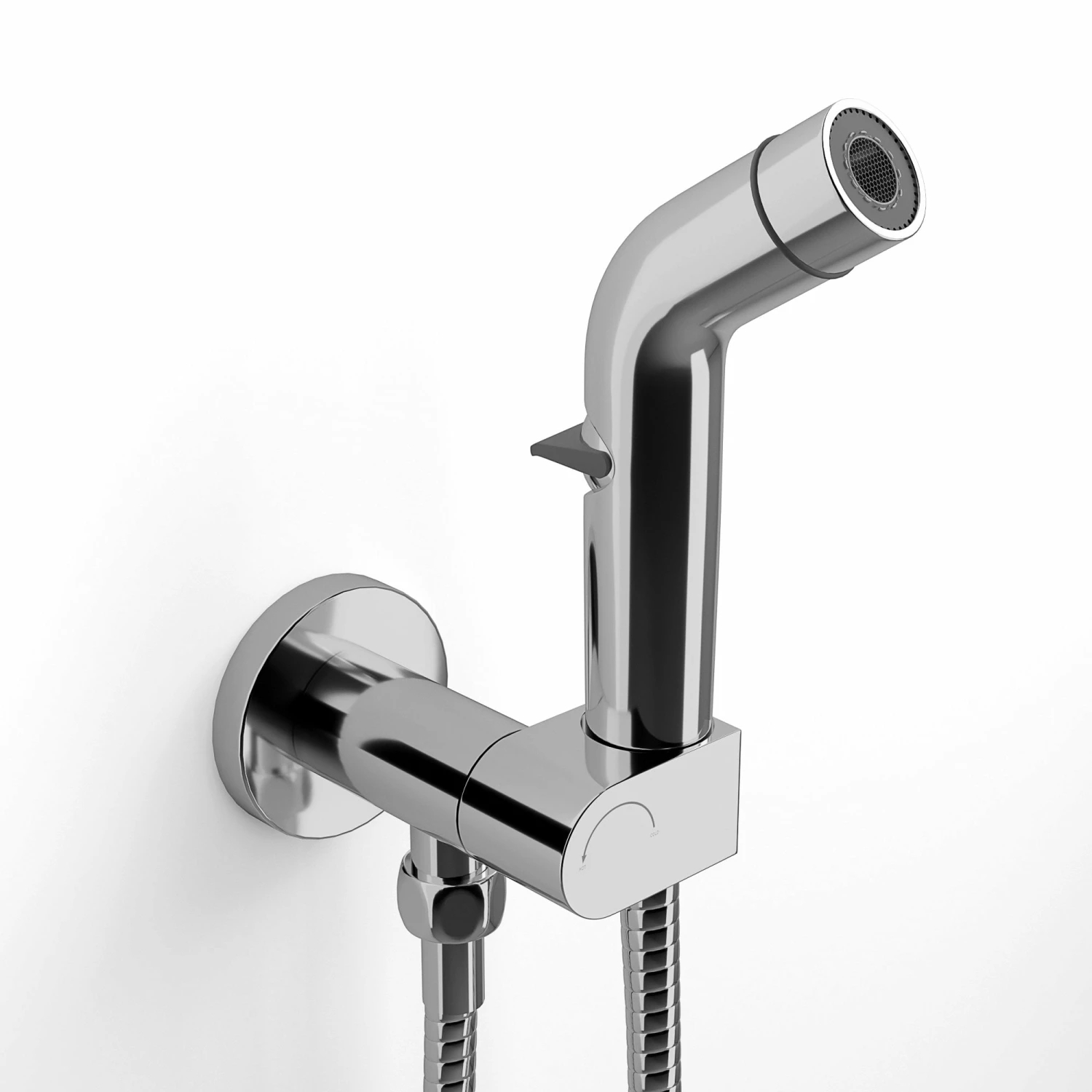 Lusso Chrome Temperature Control Douche Kit With Valve 3 Lusso Chrome Temperature Control Douche Kit With Valve