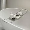 Lusso Decor Brushed Stainless Bath Caddy Rack (830-930mm) -LUSSOSTONE Shop lusso decor brushed stainless bath caddy rack 830 930mm p3865 22219 zoom
