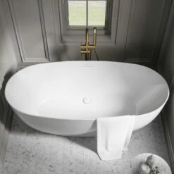 Lusso Light Mimi Freestanding Bath 1700mm -LUSSOSTONE Shop lusso light mimi freestanding bath 1700mm p7378 45626 zoom