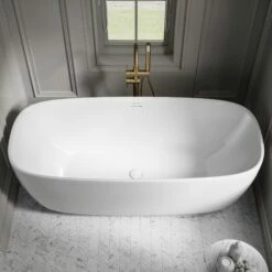 Lusso Light Trocadero Freestanding Bath 1700mm -LUSSOSTONE Shop lusso light trocadero freestanding bath 1700mm p7379 45639 zoom