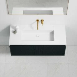 Luv Fluted Vanity Unit With Stone Basin (Matte Blue 1200mm) 9 Luv Fluted Vanity Unit With Stone Basin (Matte Blue 1200mm) -LUSSOSTONE Shop luv fluted vanity unit with stone basin matte blue 1200mm p3163 21690 zoom