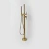 Luxe Brushed Gold Floorstanding Bath Shower Mixer Tap -LUSSOSTONE Shop luxe brushed gold floorstanding bath shower mixer tap p1351 12770 image