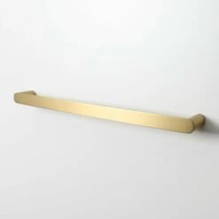 Luxe Brushed Gold Towel Bar Rail 600mm -LUSSOSTONE Shop luxe brushed gold towel bar rail 600mm p1340 8328 zoom