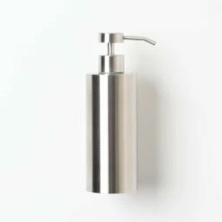 Luxe Brushed Stainless Wall Mounted Soap Dispenser