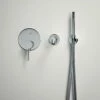 Luxe Chrome Wall Mounted Bath Shower Mixer Tap -LUSSOSTONE Shop luxe chrome wall mounted bath shower mixer tap p773 4801 zoom