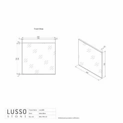 Luxe Matte Black Mirror 800mm 7 Luxe Matte Black Mirror 800mm -LUSSOSTONE Shop luxe matte black mirror 800mm p1420 12865 zoom