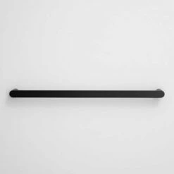 Luxe Matte Black Towel Bar Rail 600mm