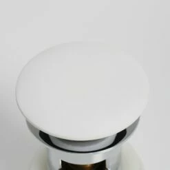 Luxe Matte White Slotted Click Clack Basin Waste -LUSSOSTONE Shop luxe matte white slotted click clack basin waste p292 2186 zoom