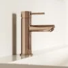 Luxe Rose Gold Basin Monobloc Mixer Tap -LUSSOSTONE Shop luxe rose gold basin monobloc mixer tap p1123 43841 zoom