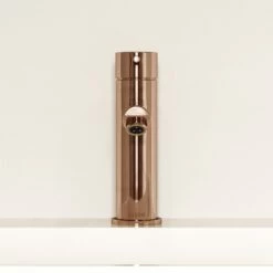 Luxe Rose Gold Basin Monobloc Mixer Tap -LUSSOSTONE Shop luxe rose gold basin monobloc mixer tap p1123 43842 zoom