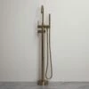 Luxe Rose Gold Floorstanding Bath Shower Mixer Tap -LUSSOSTONE Shop luxe rose gold floorstanding bath shower mixer tap p1125 6911 zoom
