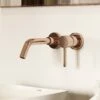 Luxe Rose Gold Wall Mounted Basin Mixer Tap V1 2 Luxe Rose Gold Wall Mounted Basin Mixer Tap V1 -LUSSOSTONE Shop luxe rose gold wall mounted basin mixer tap v1 p1122 45995 zoom