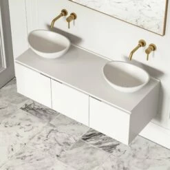 Luxor Bathroom Vanity Storage Cabinet 1200mm -LUSSOSTONE Shop luxor bathroom vanity storage cabinet 1200mm p299 31412 zoom