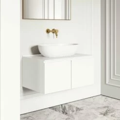 Luxor Bathroom Vanity Storage Cabinet 800mm -LUSSOSTONE Shop luxor bathroom vanity storage cabinet 800mm p297 30885 zoom