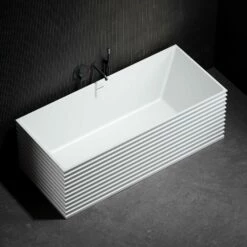 Maddox Freestanding Stone Bath 1700mm -LUSSOSTONE Shop maddox freestanding stone bath 1700mm p6035 37981 zoom