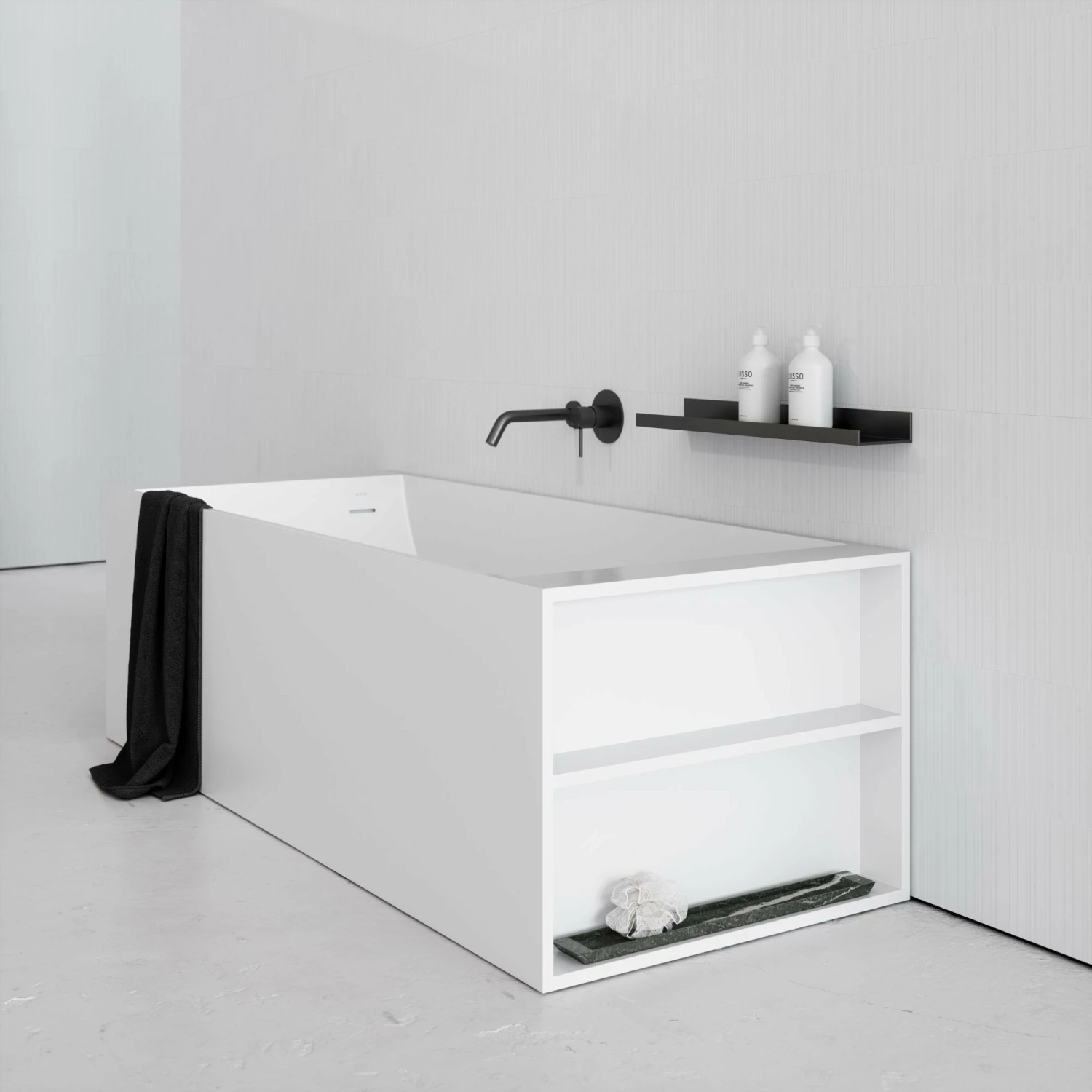 Mensola Freestanding Stone Bath 1800mm 6 Mensola Freestanding Stone Bath 1800mm - Image 4