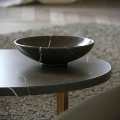 Millesi Pietra Grey Marble Large Fruit Bowl