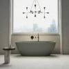 Monaco Pebble Grey Freestanding Stone Bath 1700mm -LUSSOSTONE Shop monaco pebble grey freestanding stone bath 1700mm p2466 29214 zoom