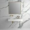 Moode Brushed Gold Mirror 700mm -LUSSOSTONE Shop moode brushed gold mirror 700mm p2458 15338 zoom